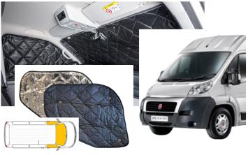 Isolatie ramen voorzijde fiat ducato