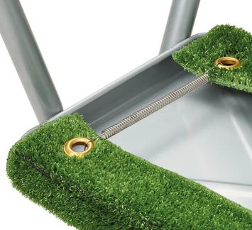 Mat voor opstapje gras