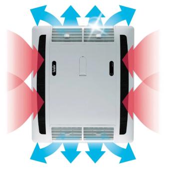 DualClima 8400H airco antraciet