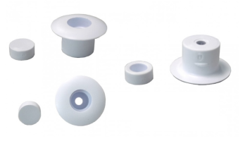 Hobby Bevestigings dopjes Bumperhoek RAL 9003 (signaalwit)