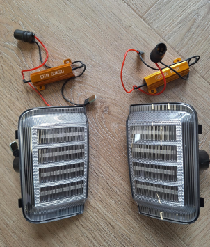 Knipperlicht Fiat Ducato, Citroen, Peugeot spiegel LED Chrystal Dynamisch L+R SET