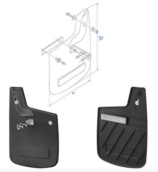fiat ducato spatlappen achterzijde