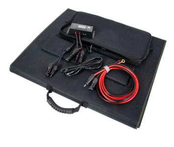 opvouwbare set zonnepaneel
