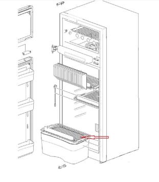 Thetford N3170 / N3175 Koelkastrooster 428.4 x 282.3  69084508