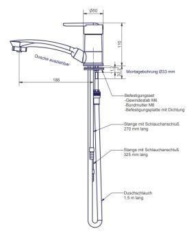 Comet Mengkraan Parma Knaus Uittrekbaar S2811.20.21