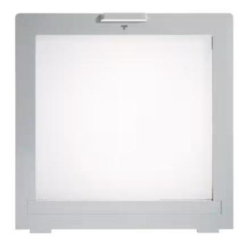 MPK Vliegenhor Scharnier Buitenzijde 40x40cm Grijs 