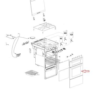 Thetford Ovendeur Aspire 2 SMAO6761.BK01X