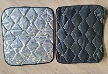 Raamisolatie Ford Transit Black Line Bj 2006-2014 (2 Delig) deuren achter