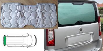 Raamisolatie Expert/Jumpy/Scudo 2007-2014 Achterklep