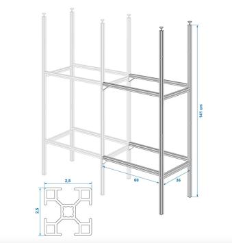 230400AC01 Opbergsysteem