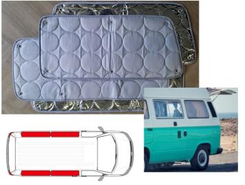 5 delige set VW T2 T3