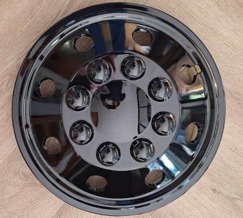 Wieldop 15 Inch Zwart Glanzend – Extra Bol – 1 Stuk