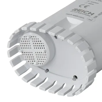 Reich Dompelpomp Twin met Ontluchting + Zeef UniQuick 12V-19L