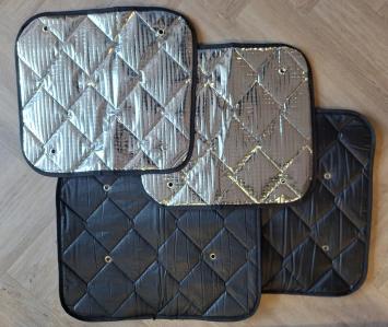 Raamisolatie Volkswagen Caddy 2004-2020 (4 delig) Black Line woongedeelte korte wielbasis