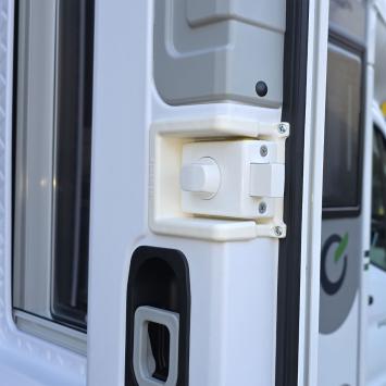 adapter voor inbouw 1958 slot, variabel, creme, compact