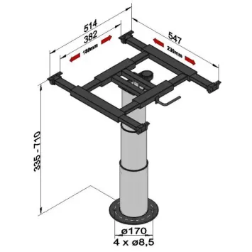 Ilse Lifttafelpoot 7199 SA8