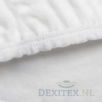 Textielpakket Queensbed/Eilandbed – 2 moltons en 2 jersey hoeslakens