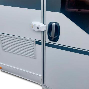 # HEOSafe Safetypack Camper & Caravan – 4 Sloten Wit | 2 Inbouwsloten + 2 Draaisloten Gelijksluitend  Wilt u meerdere deuren,