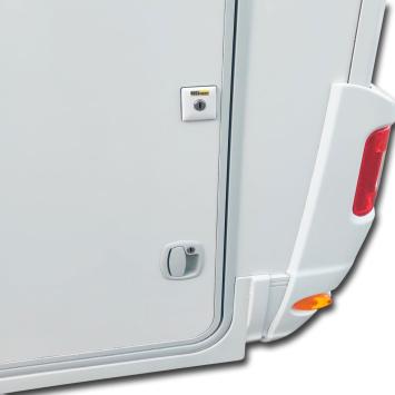 HEOsafe Portiersloten set en 2 buitenslot Fiat Ducato 8 vanaf 2021 Wit**