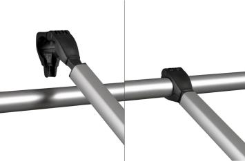 thule van buscamper fietsdrager zwart