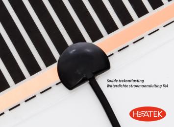De HEATEK verwarmde voetenmat